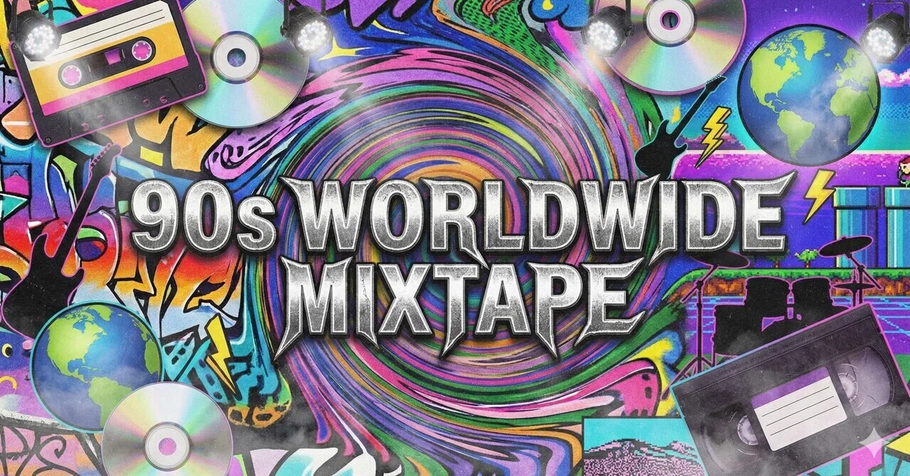 90年代の世界の音楽シーンを振り返るプレイリスト｜ヴァジュラ𝔦𝔡