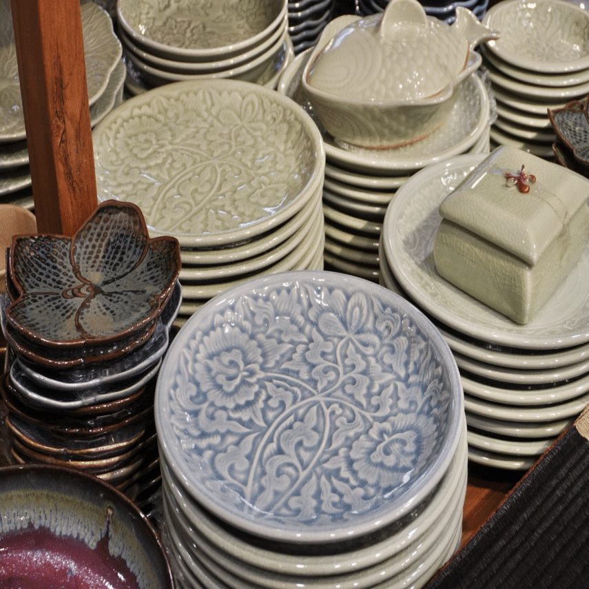 バンコク買い物]タイの焼き物『セラドン焼き』をお得に買うならここ