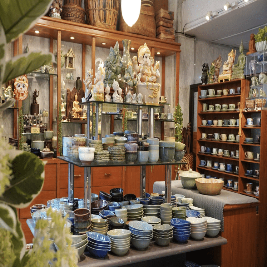 バンコク買い物]タイの焼き物『セラドン焼き』をお得に買うならここ