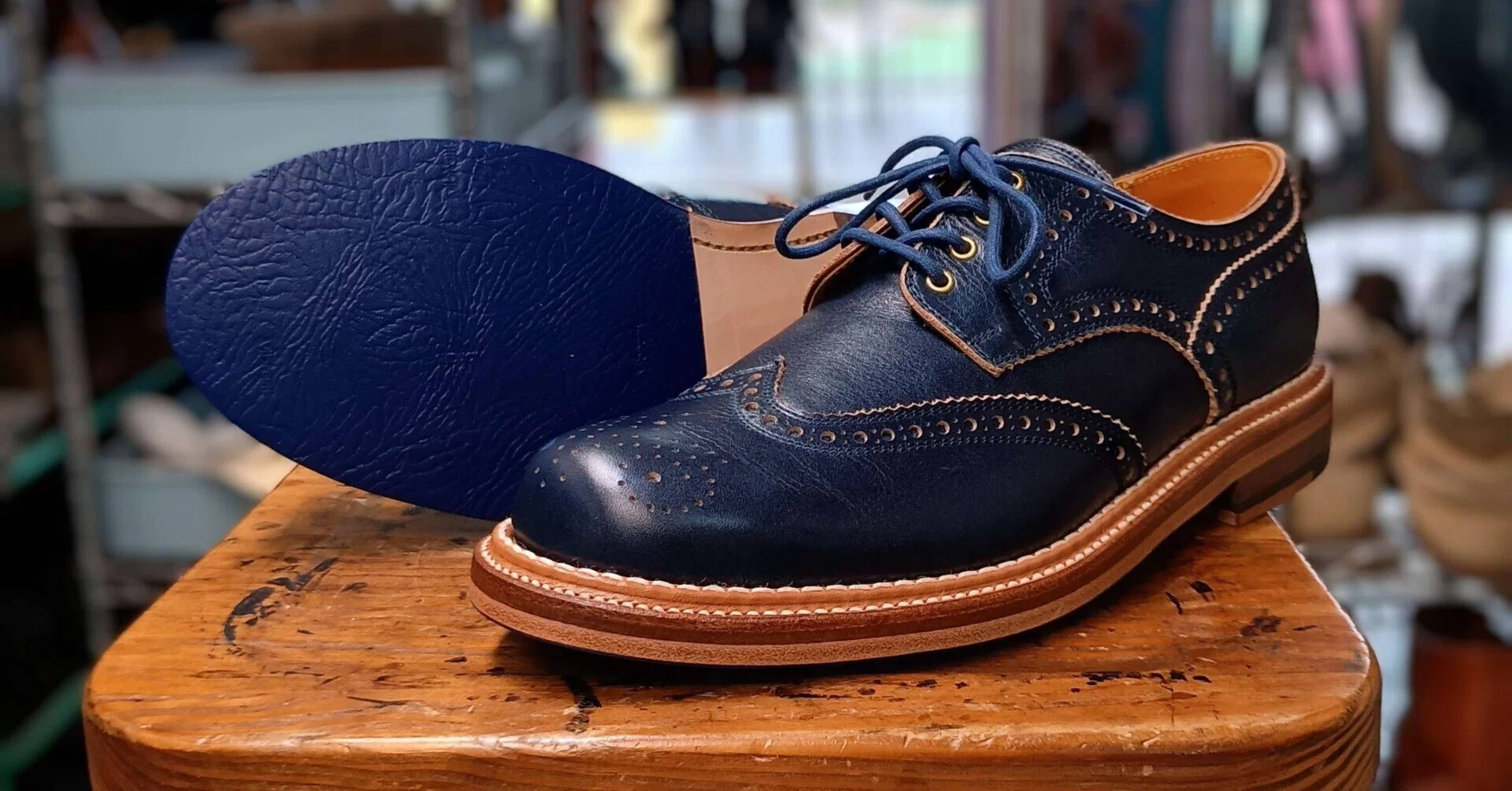 トリッカーズ　スリッポン　5ハーフ ハーフラバー補修】Tricker's/トリッカーズのハーフラバー補強｜CREA