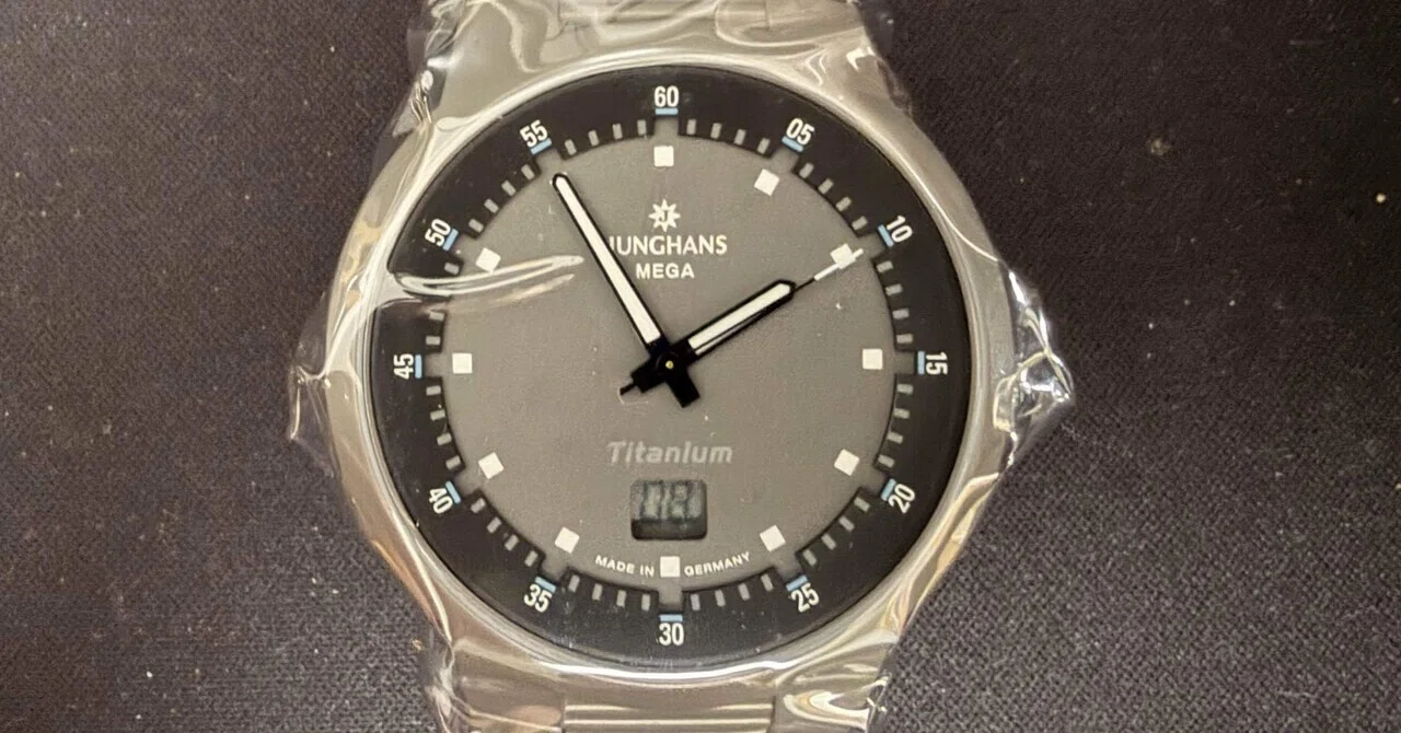 JUNGHANS Titanium 電波時計｜アラン藤島