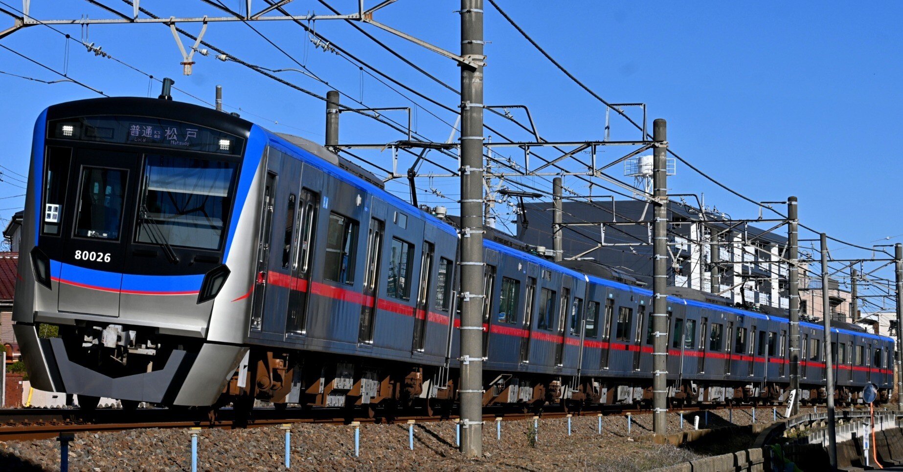 京成松戸線 80026F出場・80000形ピンク消滅など… 1月上旬のニュース