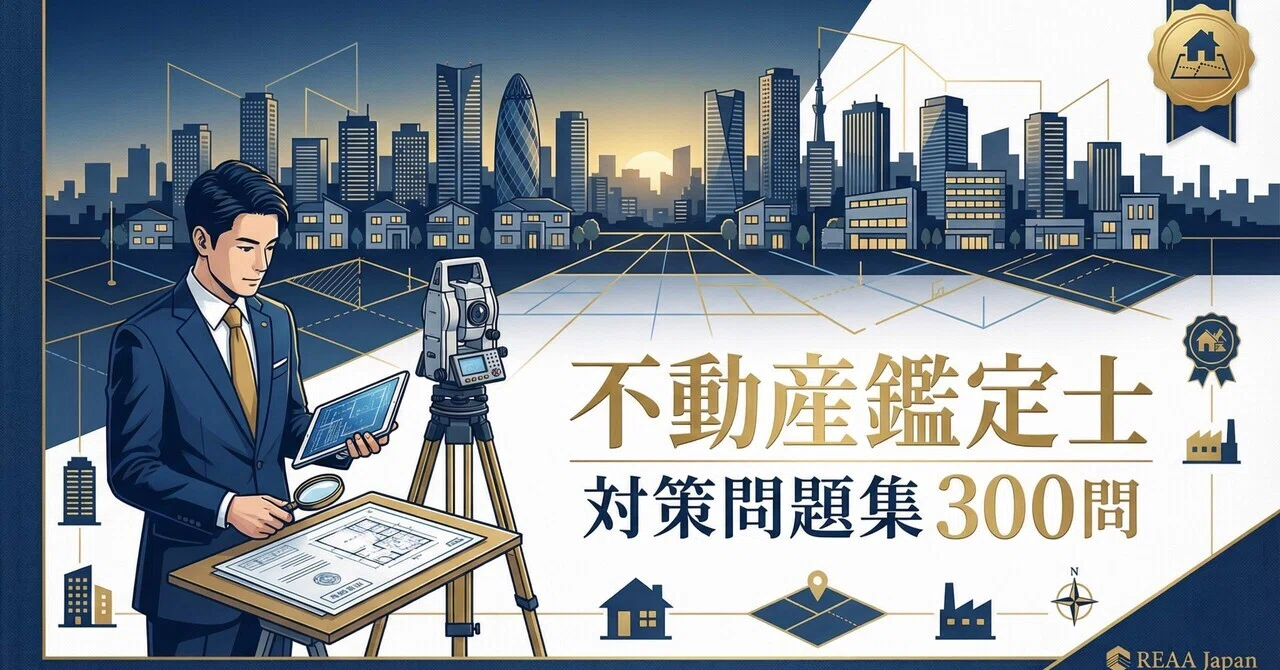 不動産鑑定士試験 】対策問題集300問 解答・解説付き｜Study Base