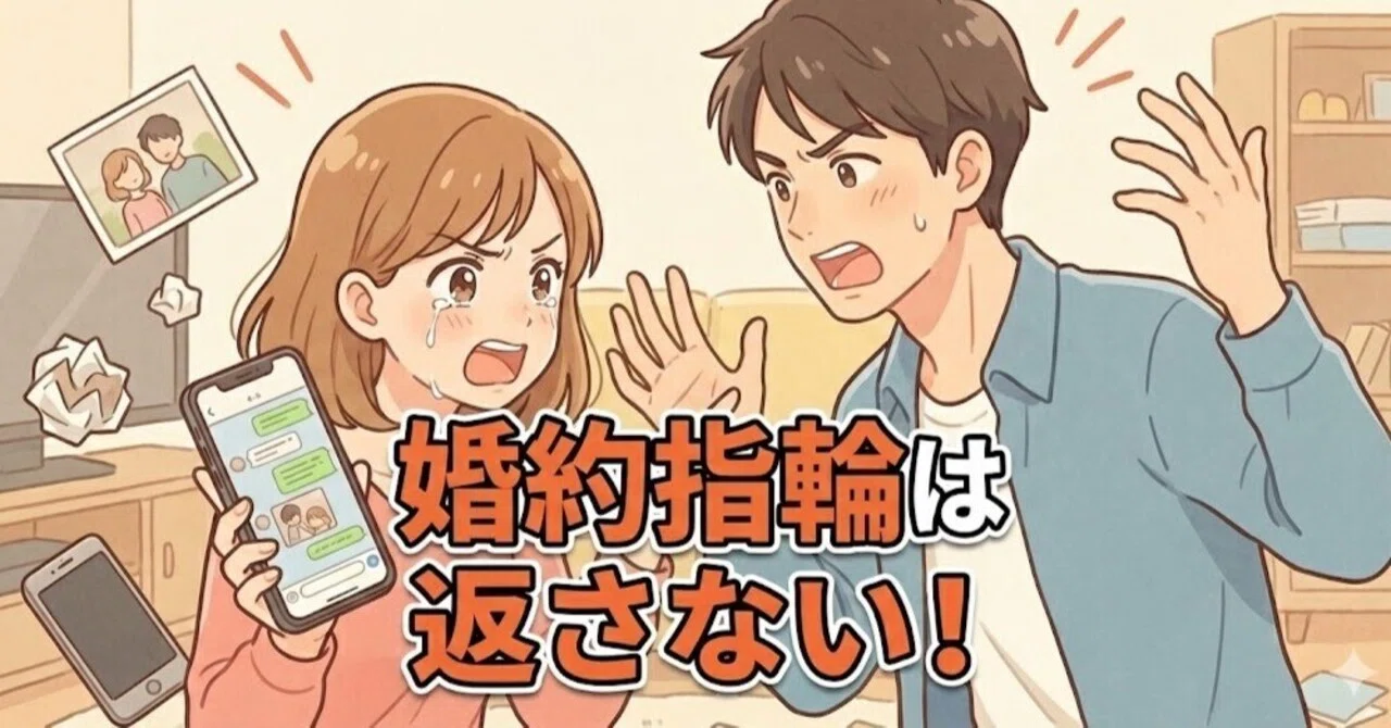 弁護士解説】婚約破棄トラブル！指輪を返さなくてもOKな場合とは 