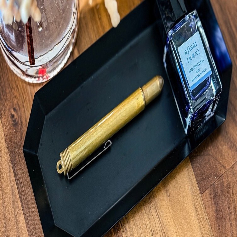 今も使い続けている万年筆Vol.1｜TRCブラス万年筆は