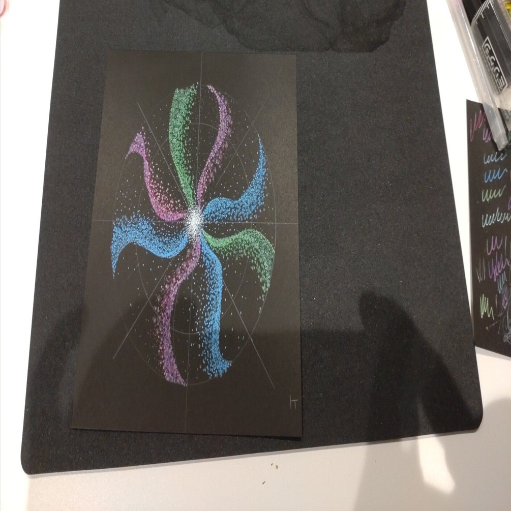 天空幻想砂マンダラの絵 値下げしました。 天空幻想砂マンダラの絵 値下げしました。