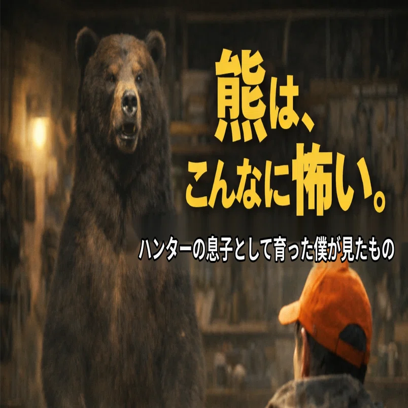 剥製屋&ハンターの息子として育った僕が見た“本物の熊”｜西條剛央