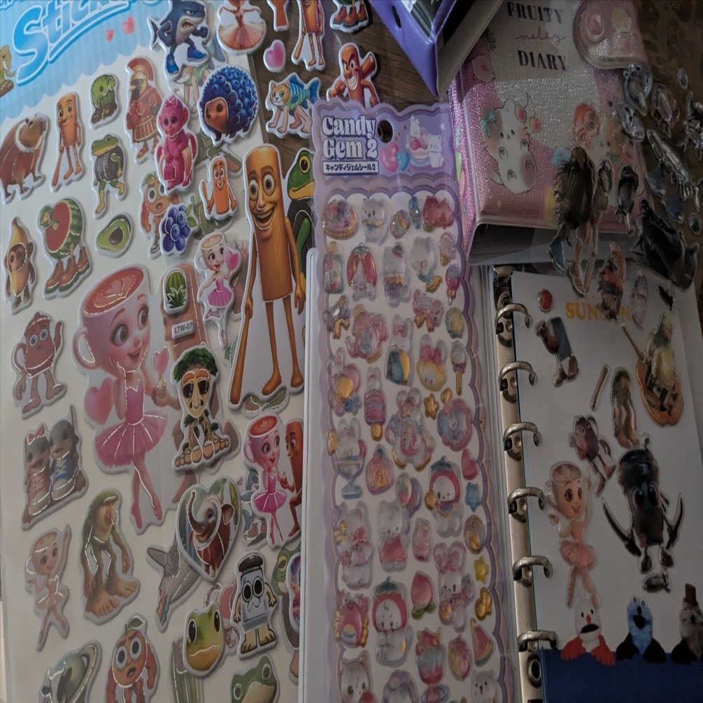 流行 来たる ぷくぷくシール ｜ゆーちゃん