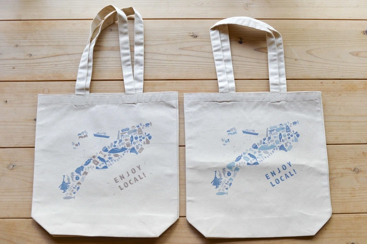 us 三軒茶屋　オリジナルバッグ　セット 島根を届けます。「島根を想うセット」「しまねのエコバッグ