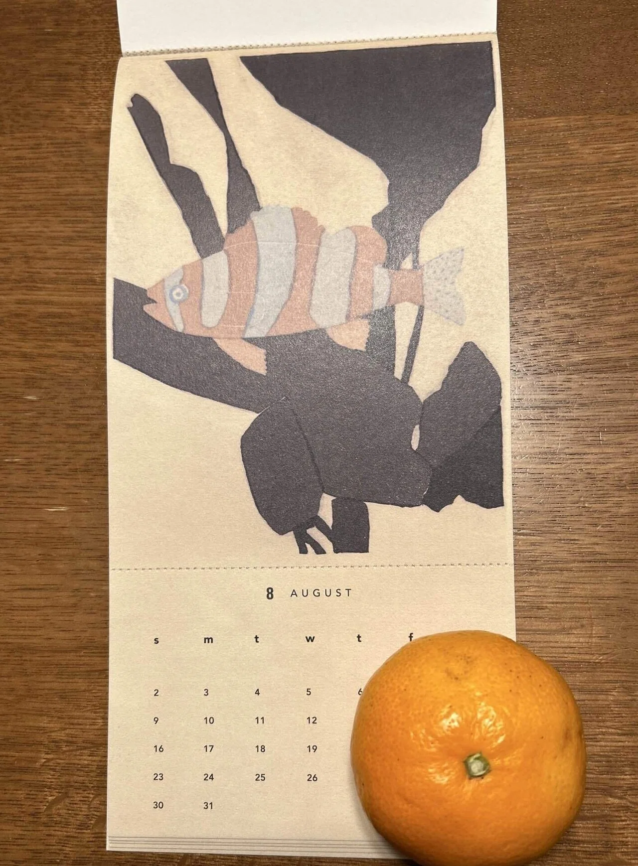 毎日美術⭐︎今年のカレンダー｜観察日記