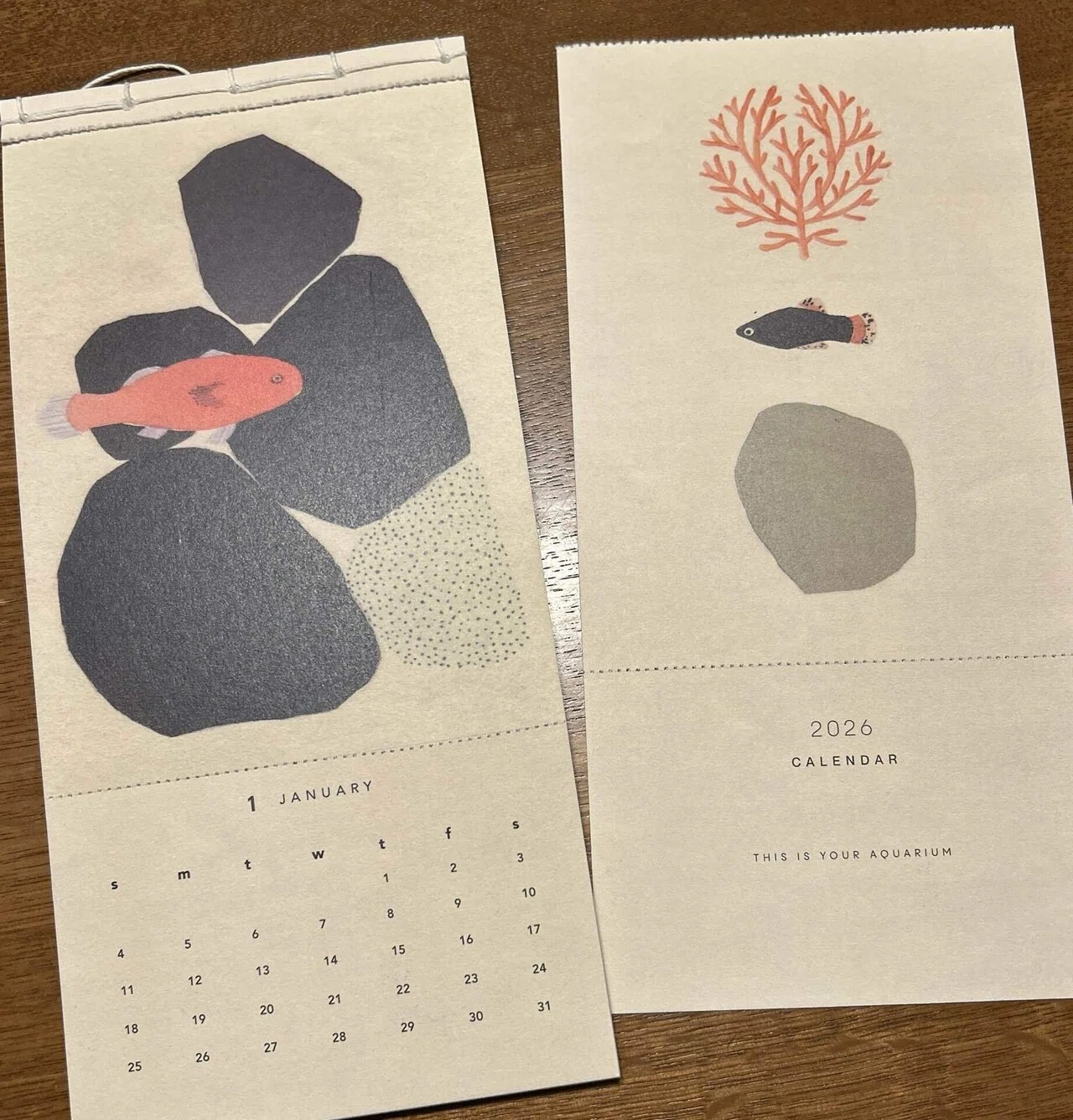 毎日美術⭐︎今年のカレンダー｜観察日記