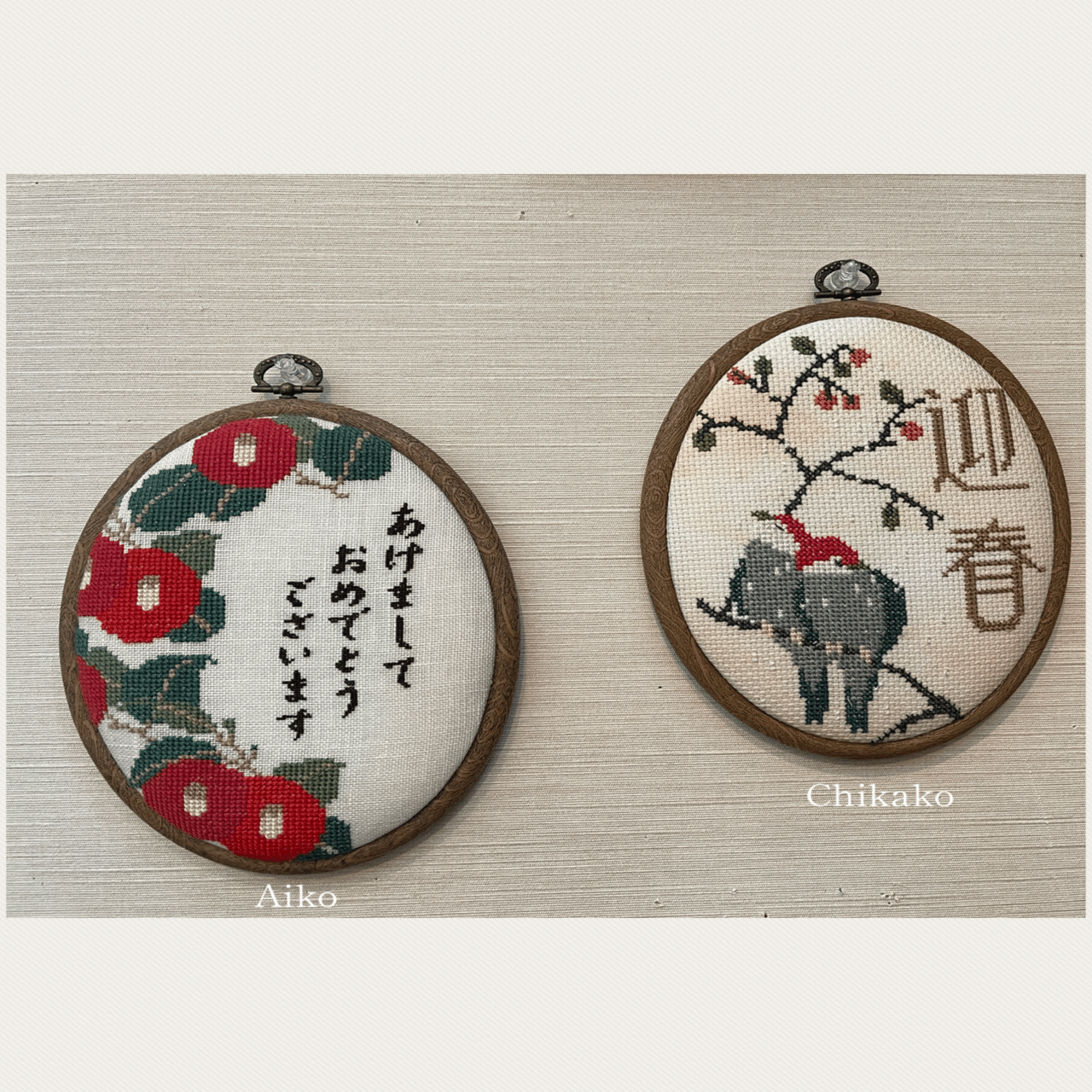 竹久夢二のクロスステッチ｜ECRU