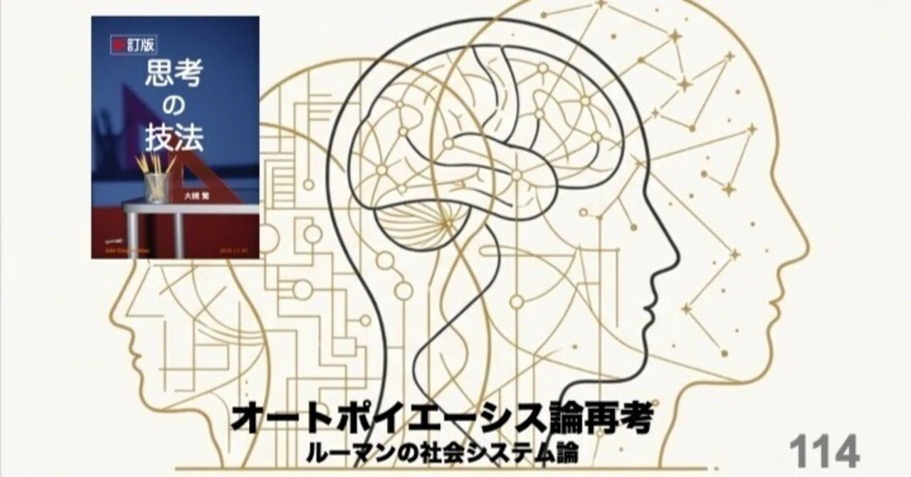 オートポイエーシス論入門 山下和也著 オートポイエーシス論再考｜1_s_o