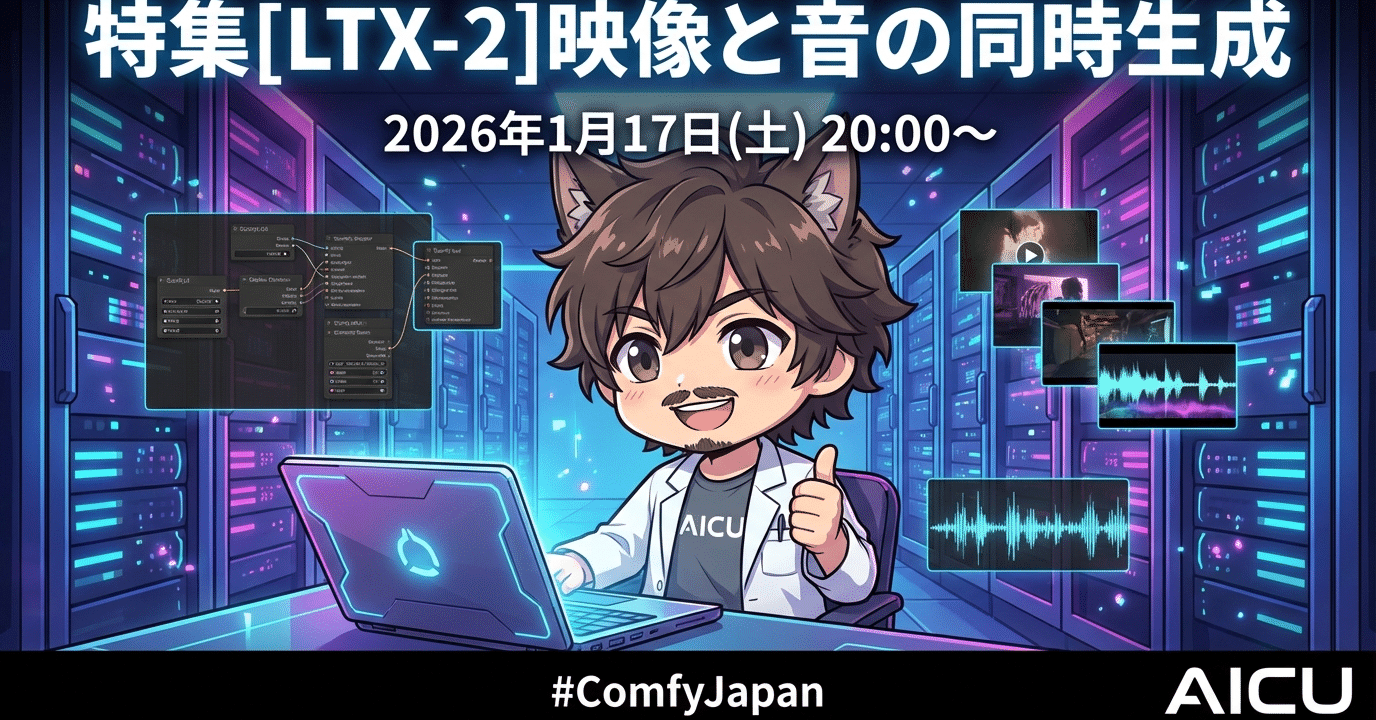 Cover Image for [LTX-2] ComfyUI Standard Support! Another Dimension of Video Generation Enabling Simultaneous Generation of Video and Audio (Part 2)
