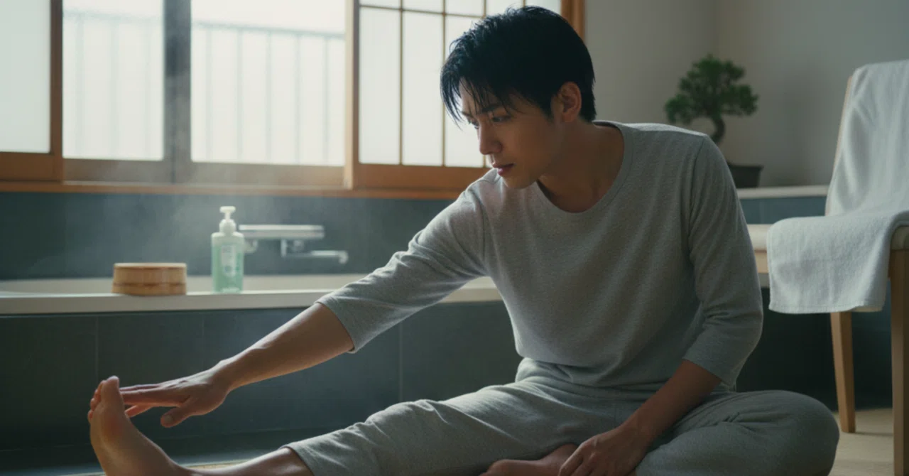 The 3-Minute Post-Bath 'Stretch Game' Habit. This alone doubles your ...