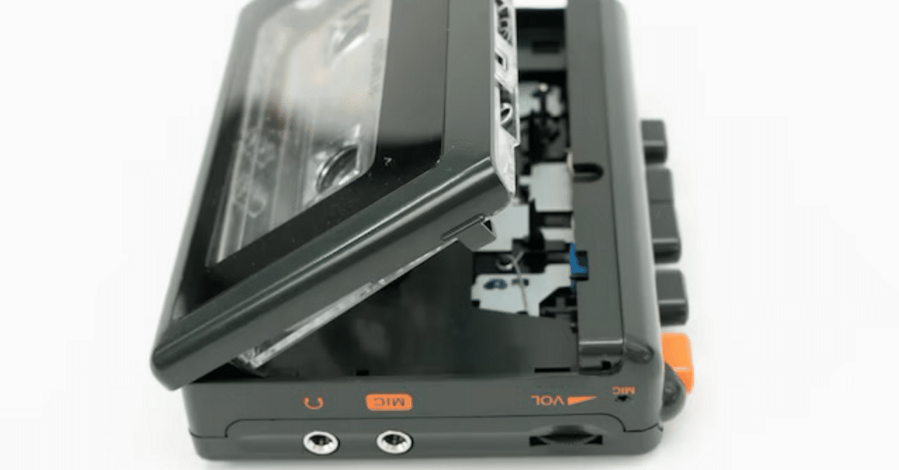 カセットプレイヤーRTM B-1000EW：【実機レビュー】カセットの概念を