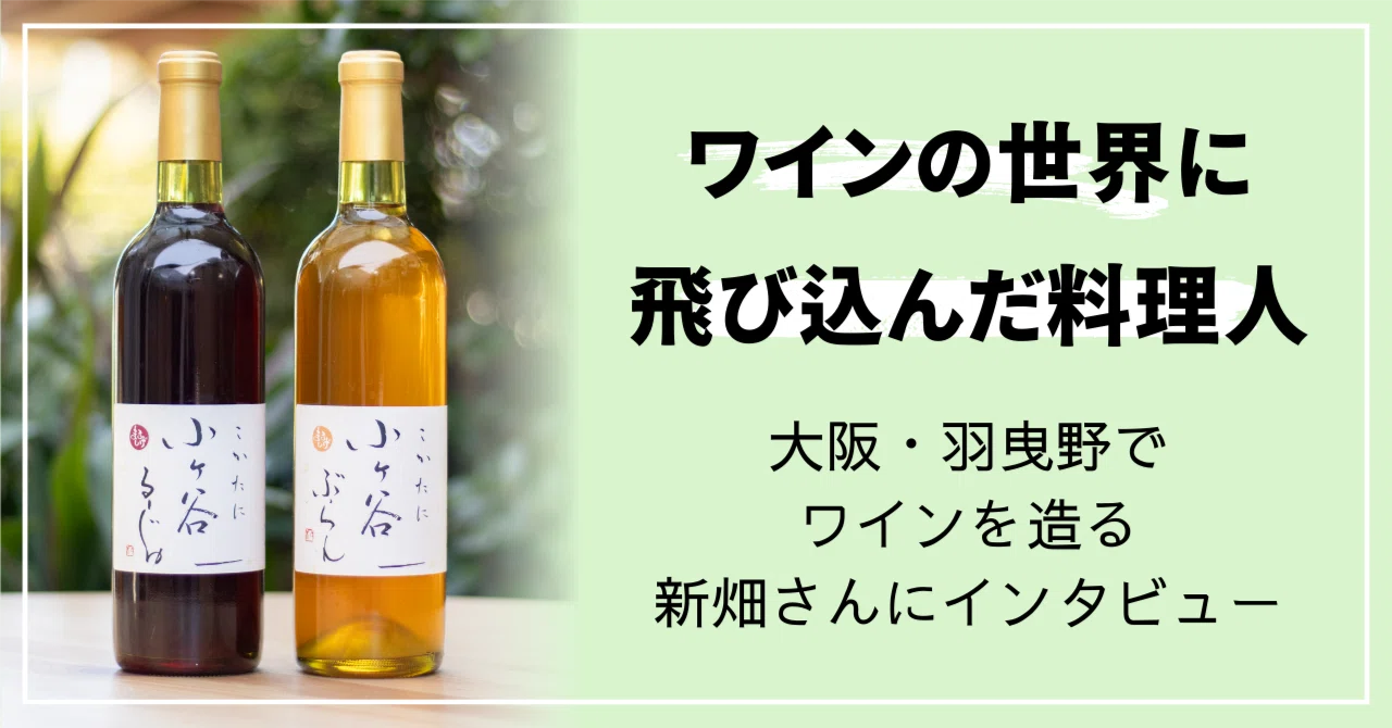 インタビュー記事】食事を楽しく、幸せに。料理人が選んだワイン造りの