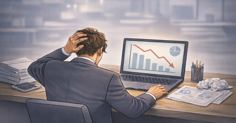 効率化に成功したはずなのに、成果が出なかった理由