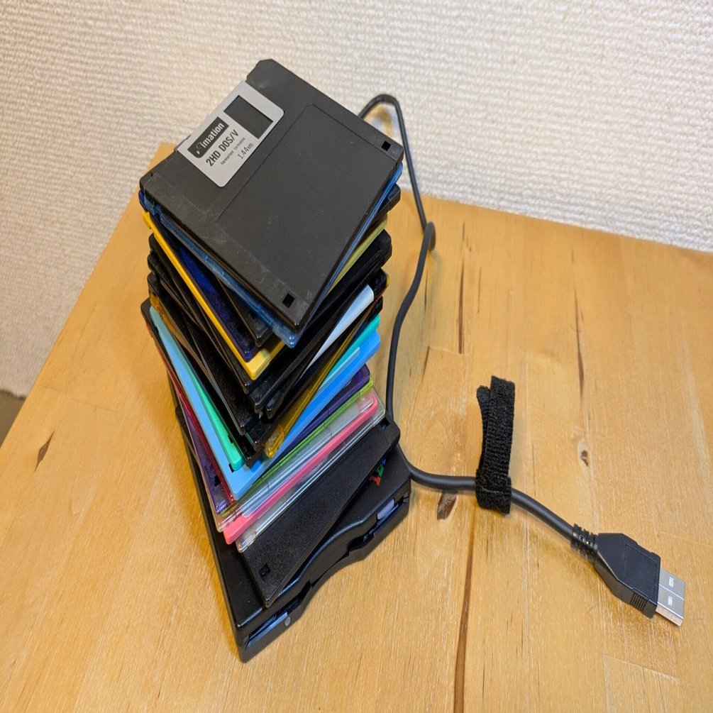 フロッピーディスク 珍しいフロッピーディスク | 艦長日誌・私的記録 DS9