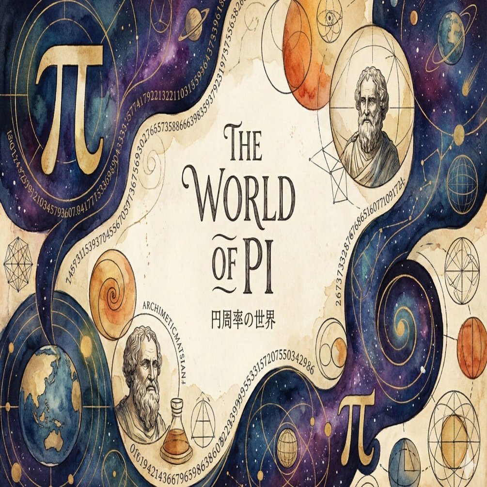 ♾️【3.14の先へ】円周率に隠された「宇宙の秘密」と「無限の物語」｜KoTa