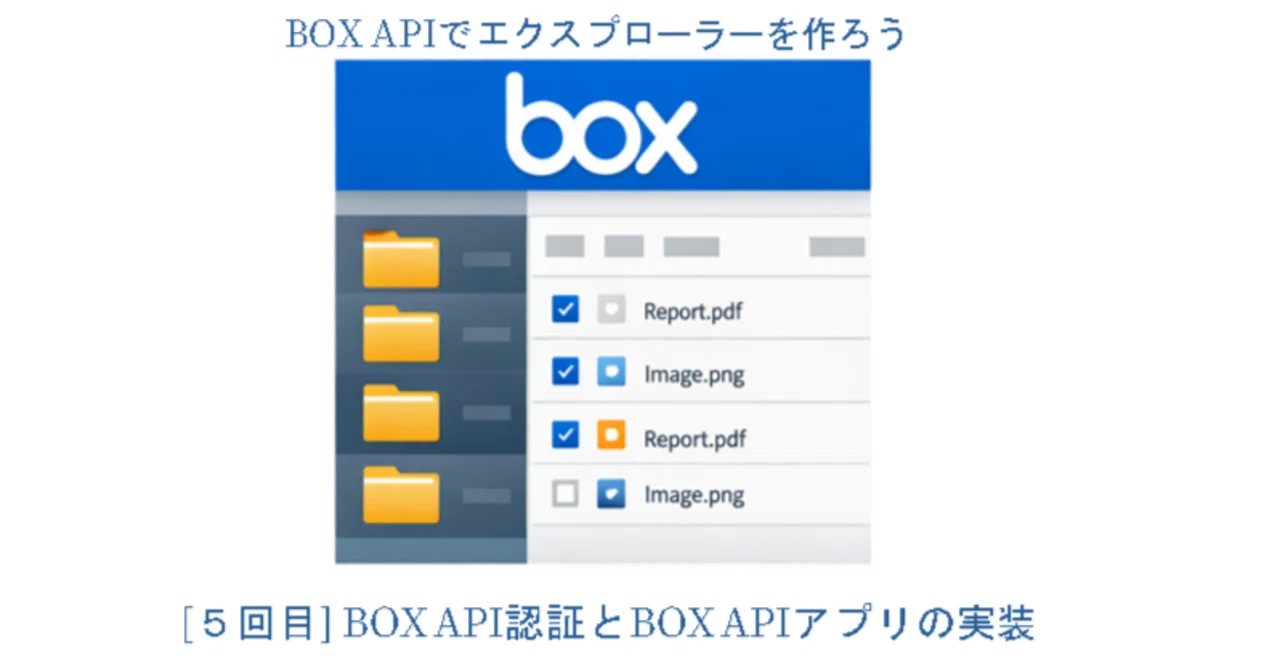 【業務で役立つBOX API】(5回目)BOX API認証とBOX APIサンプルの実装 (超重要)※ プログラムダウンロードは有料|こさじいっぱい