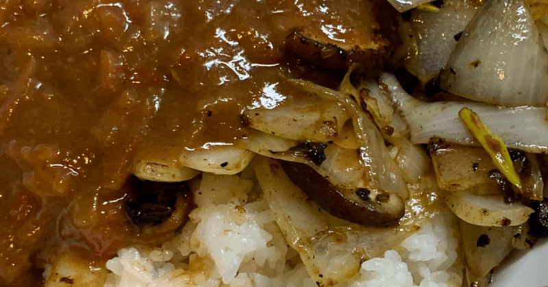 テレワーク飯(GW中)。適当カレー。