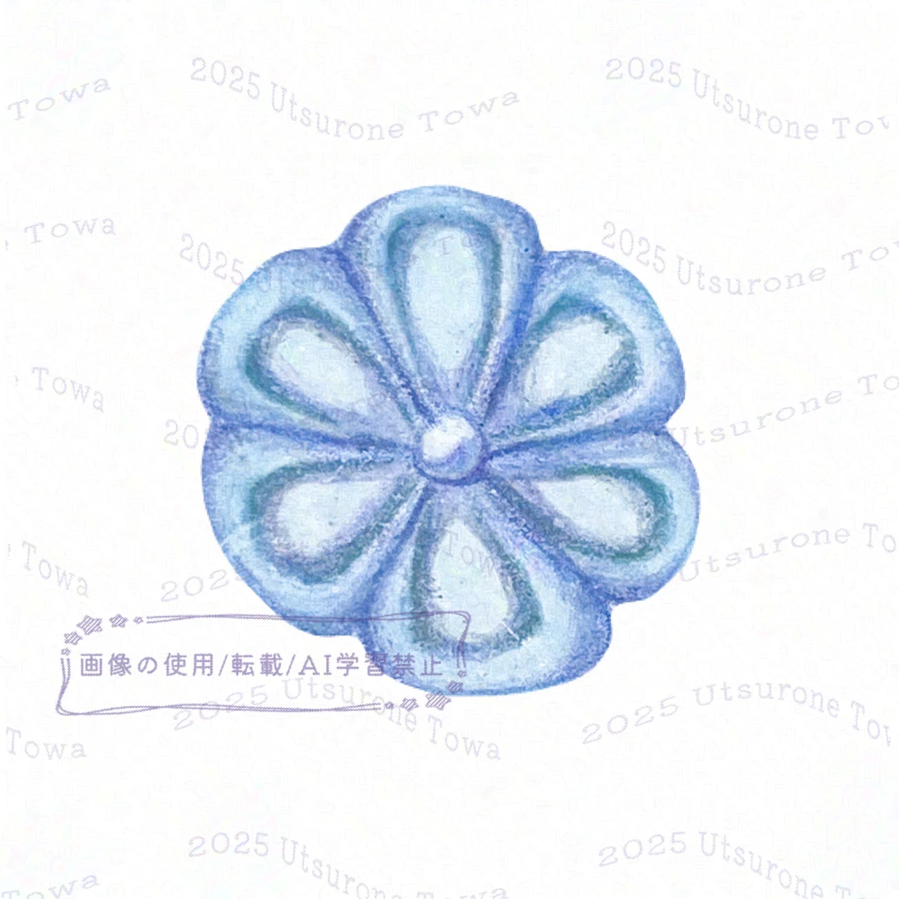 新作イラスト「花×ユニコーン」｜灯和-トワ- イラスト作家