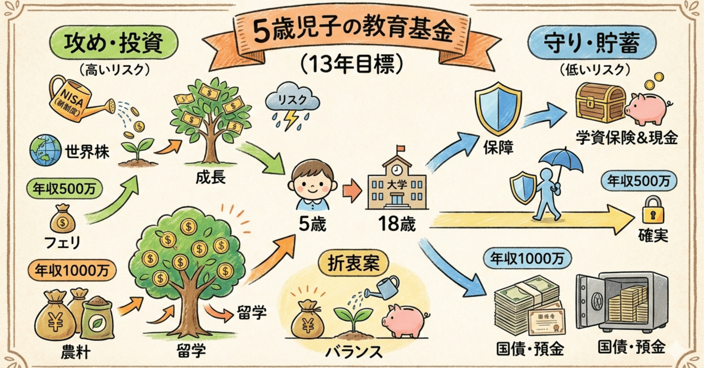 こどもNISAと学資保険｜【共働き子育てパパ奮闘＆節約日記】