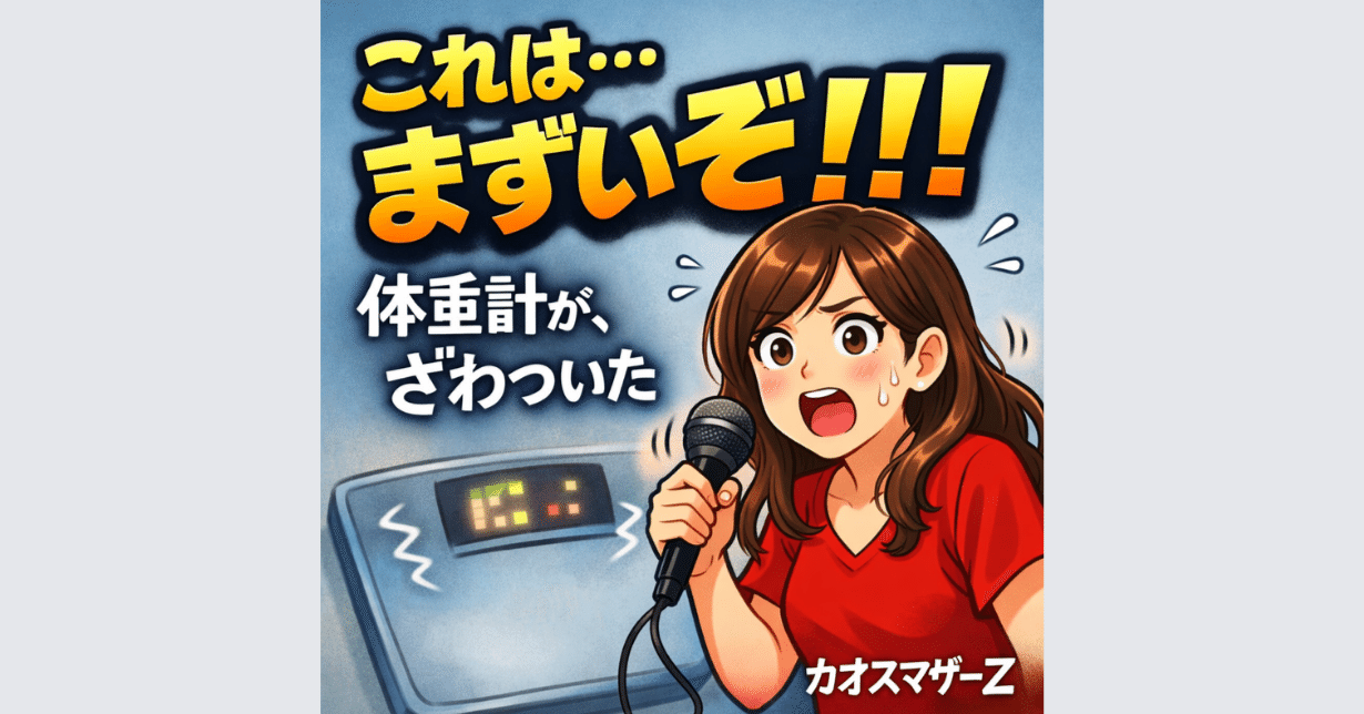 体重計がざわついた夜。カオスマザーZ、ダイエット再始動！！｜カオス