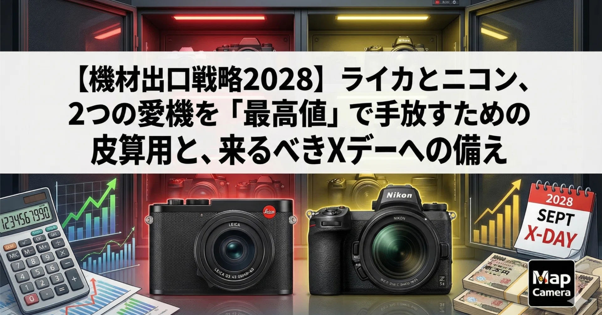 機材出口戦略2028】ライカとニコン、2つの愛機を「最高値」で手放す
