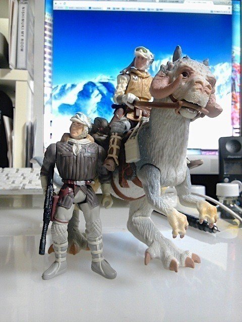 スターウォーズ　フィギュア　トーントーン　ワンパ　ルーク　ハンソロ ルークとハンソロとトーントーン｜若狭たけし【漫画家】