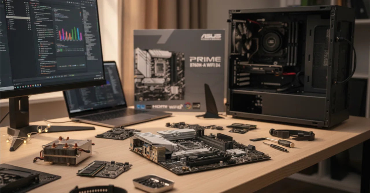 初自作PCでも安心！ASUS PRIME B760M-A WIFI D4で組んだ実体験レポート