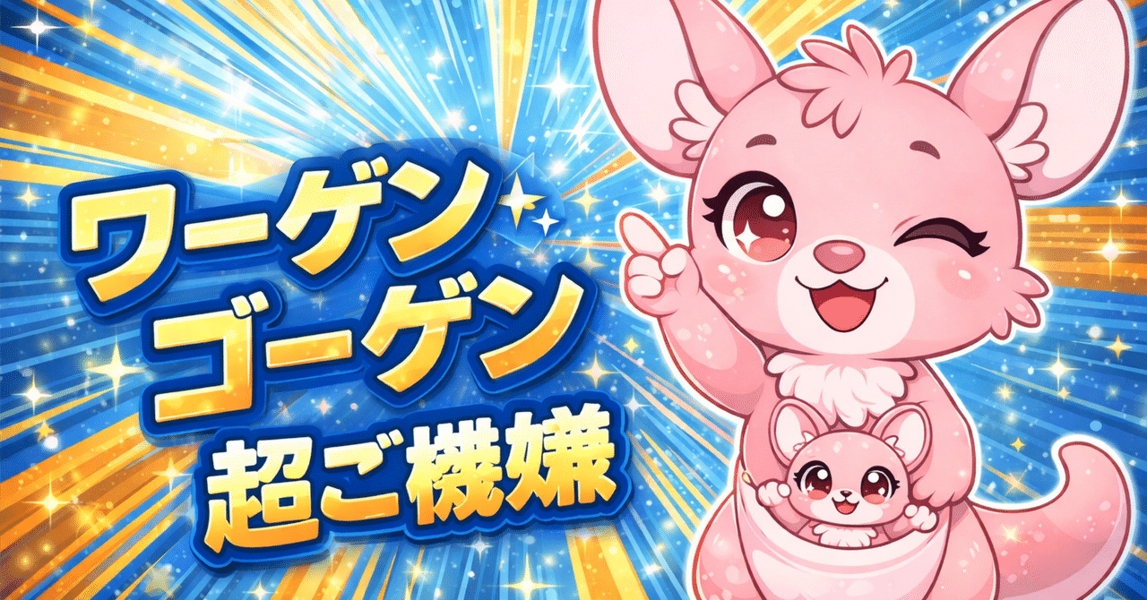 ワーゲン・ゴーゲン・超ご機嫌 🚗✨