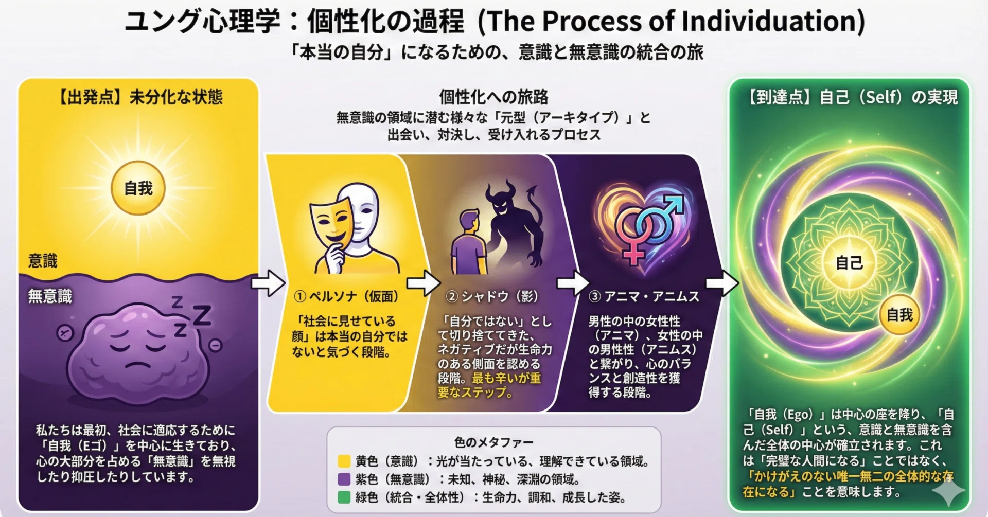 心理学の棚】ユングの個性化―人生の後半への理解を深める｜六花【詩と暦】