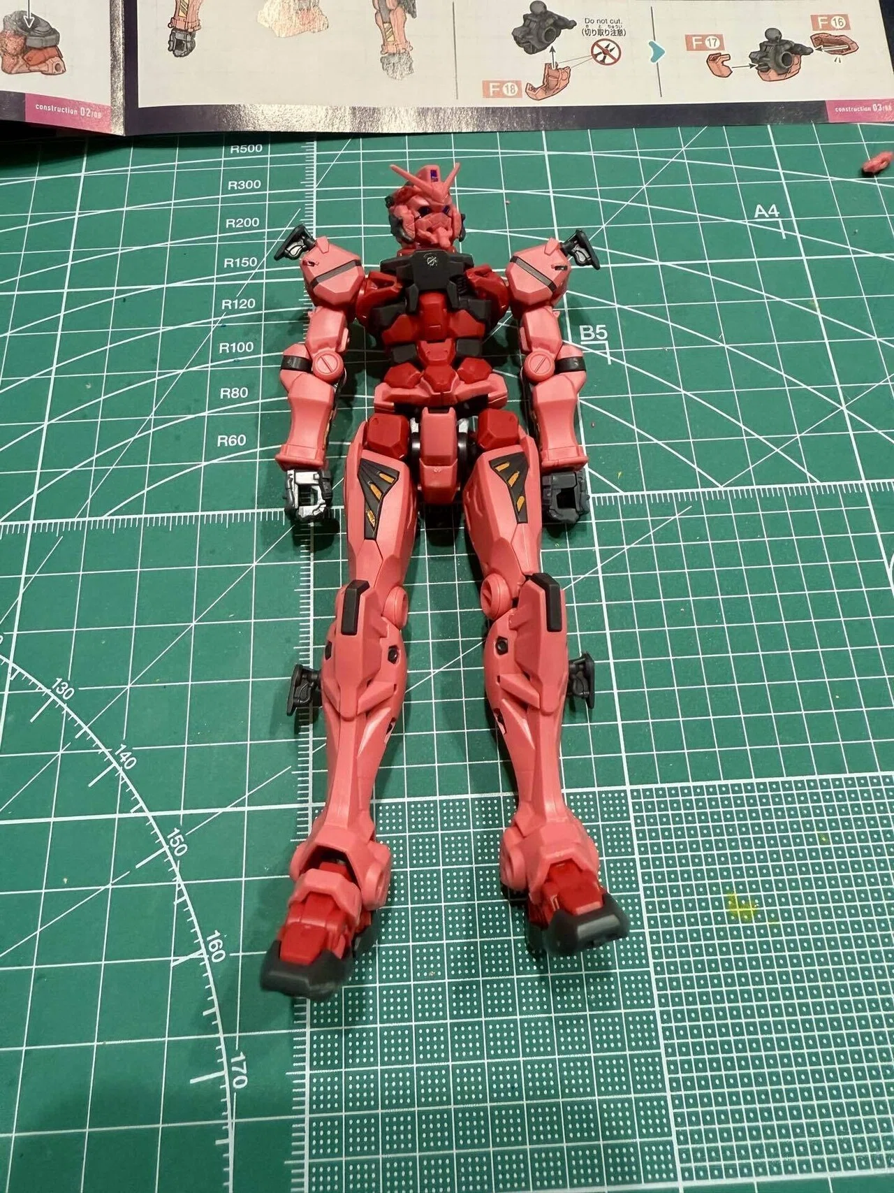 ガンプラ製造記〜赤いガンダム〜｜上総。