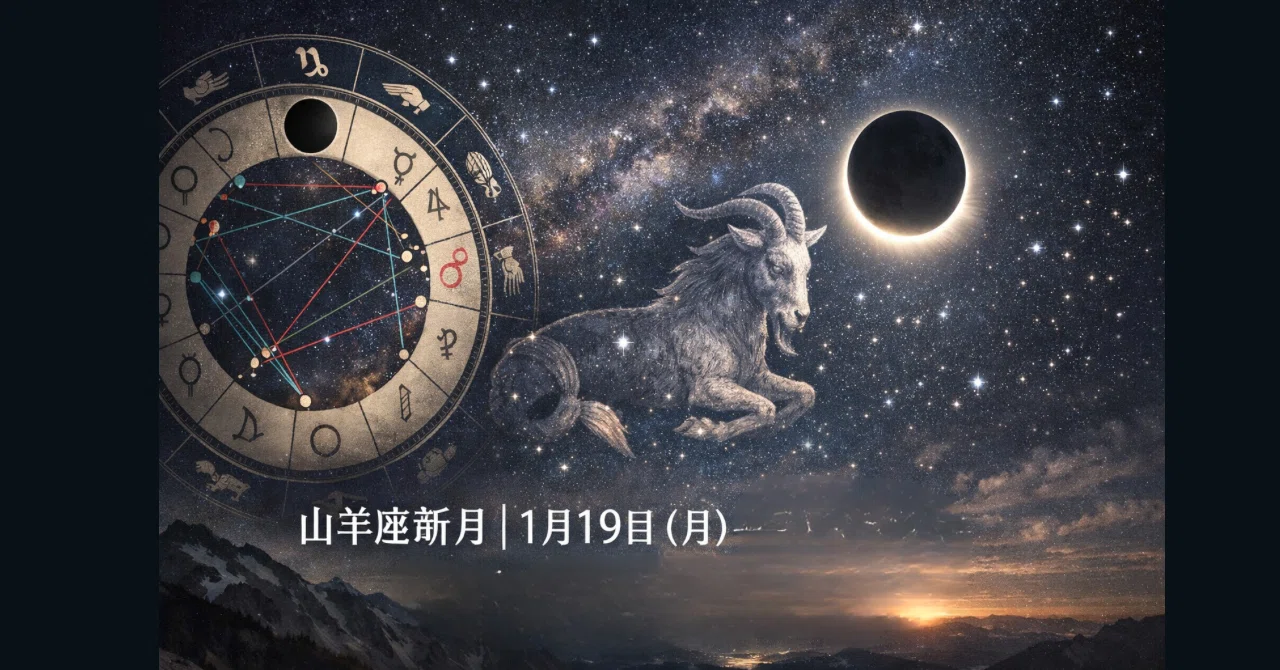 Capricorn New Moon | Monday, January 19th, 4:51 AM｜カラダ宇宙note — WaLife ...