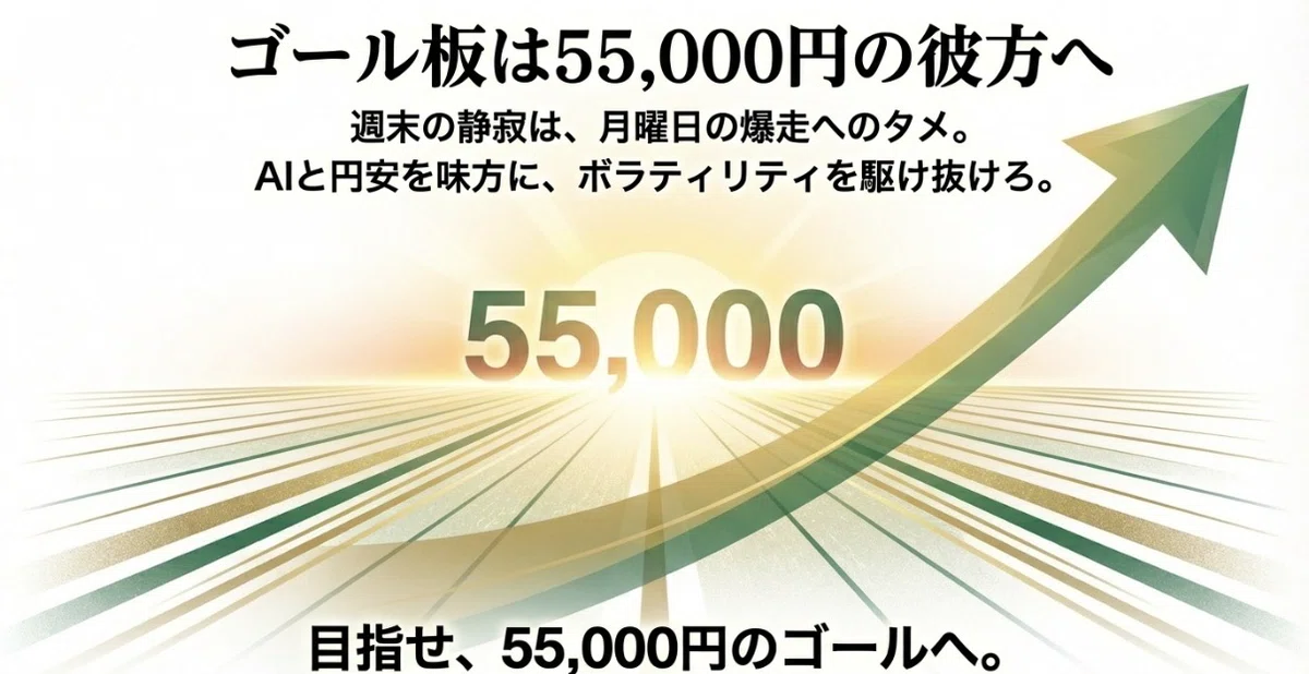 日経平均5万3,000円の衝撃！2026年1月10日「新春万馬券レポート」——AI