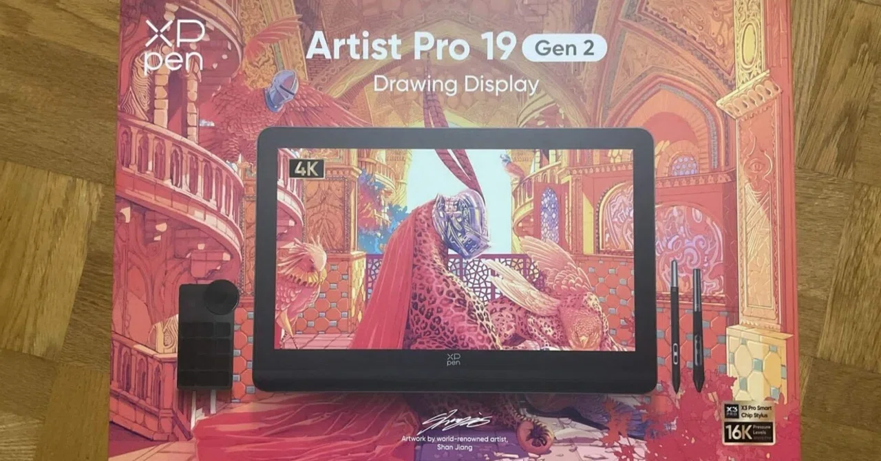 XPPen Artist Pro 19購入レビュー。中華系タブもここまできたか