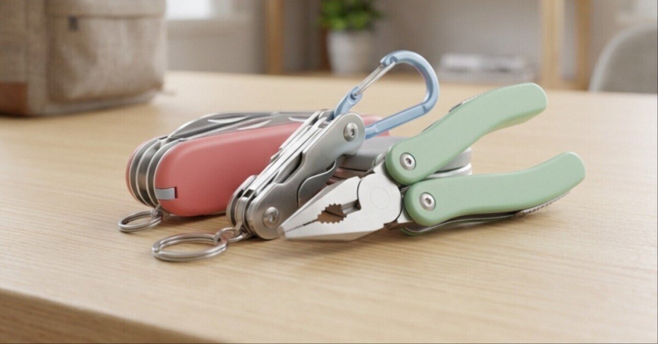 荷物を最小限に。ミニマリストのための「多機能ツール」 5 選｜毎日