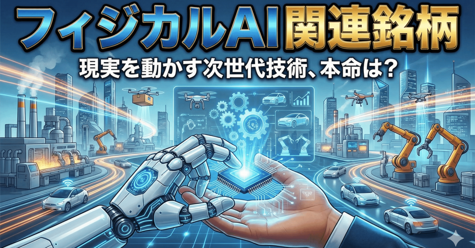 フィジカルAI 関連銘柄②｜本日のマーケットまとめ