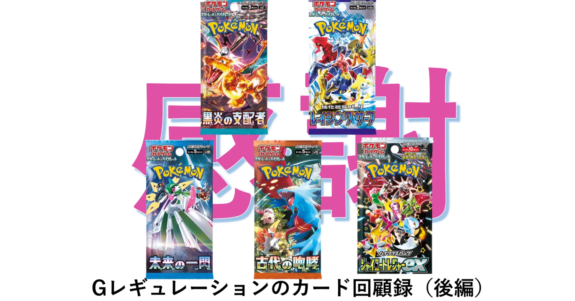 ポケカ】Gレギュレーションのカード回顧録（後編）｜【一人飲みの友