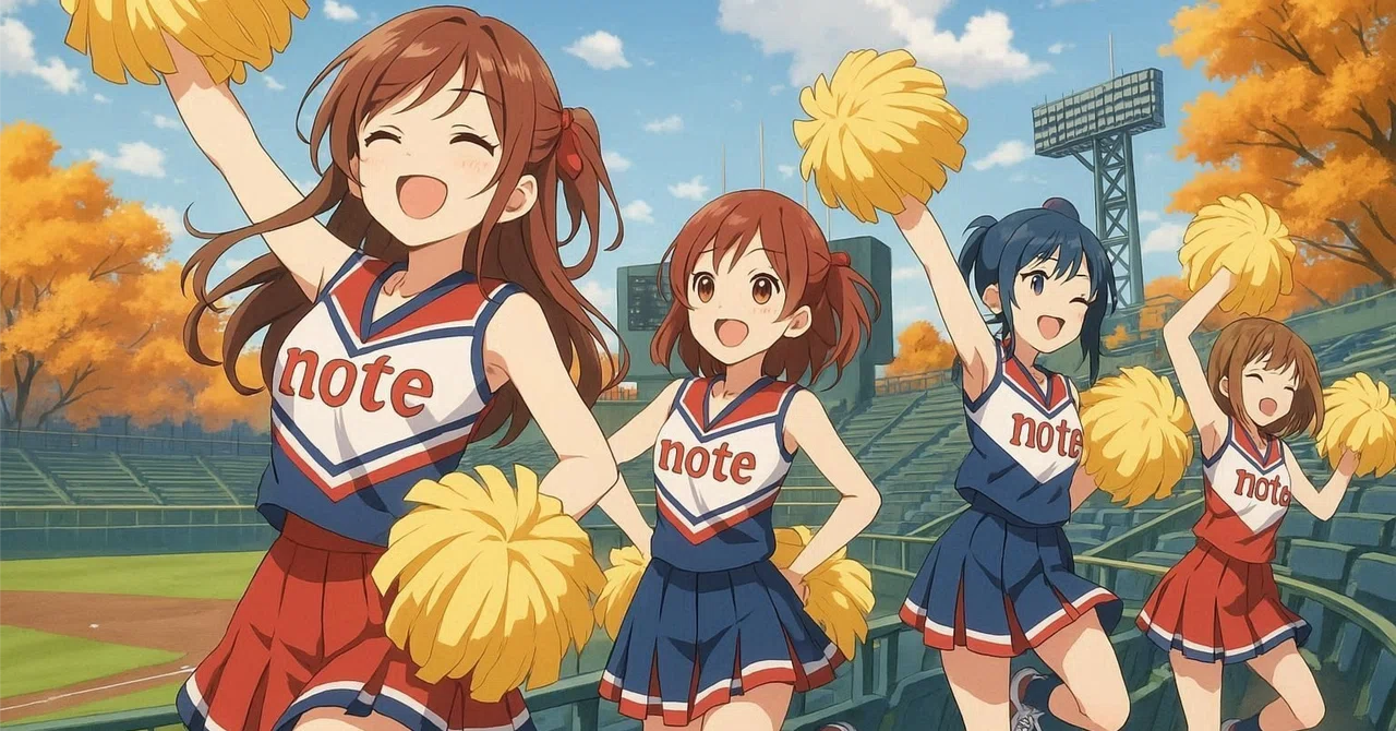 なぜチアガールの衣装は、最初からミニスカートなのか｜藍に泳ぐ