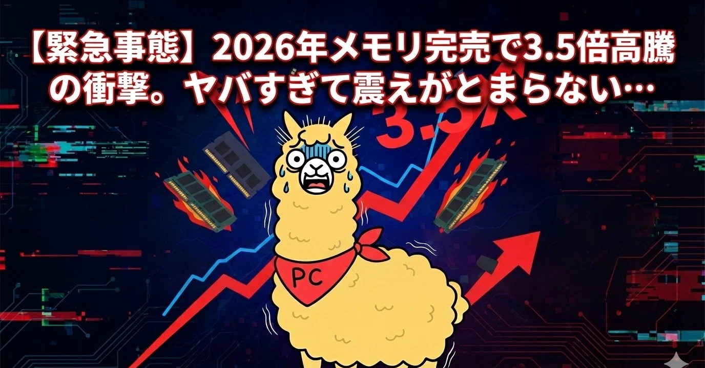 業界動向】2026年、メモリとSSD市場に何が起きているのか ――中古PC販売