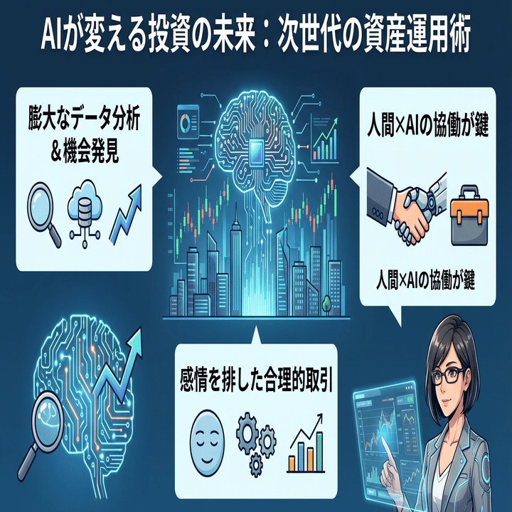 AIが変える投資の未来：次世代の資産運用術｜結城はるみ🇸🇬日本株・米国株・クリプト×AI