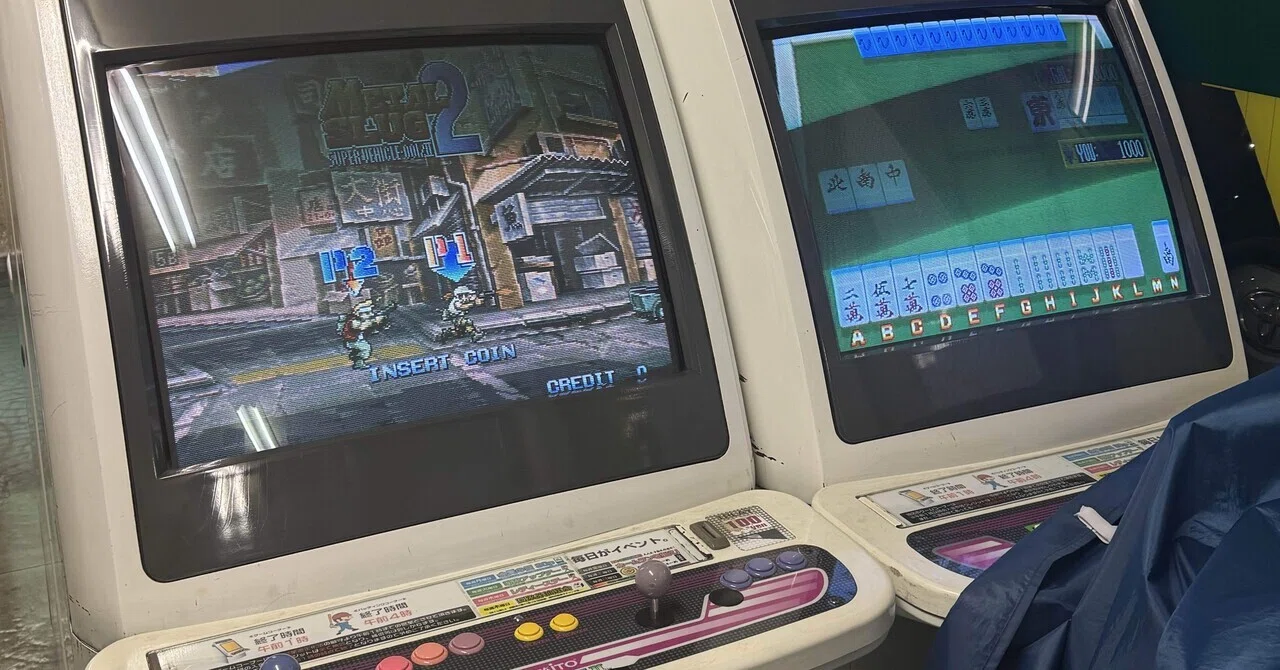 [Tweet] Seeing a retro arcade game machine｜Rilo