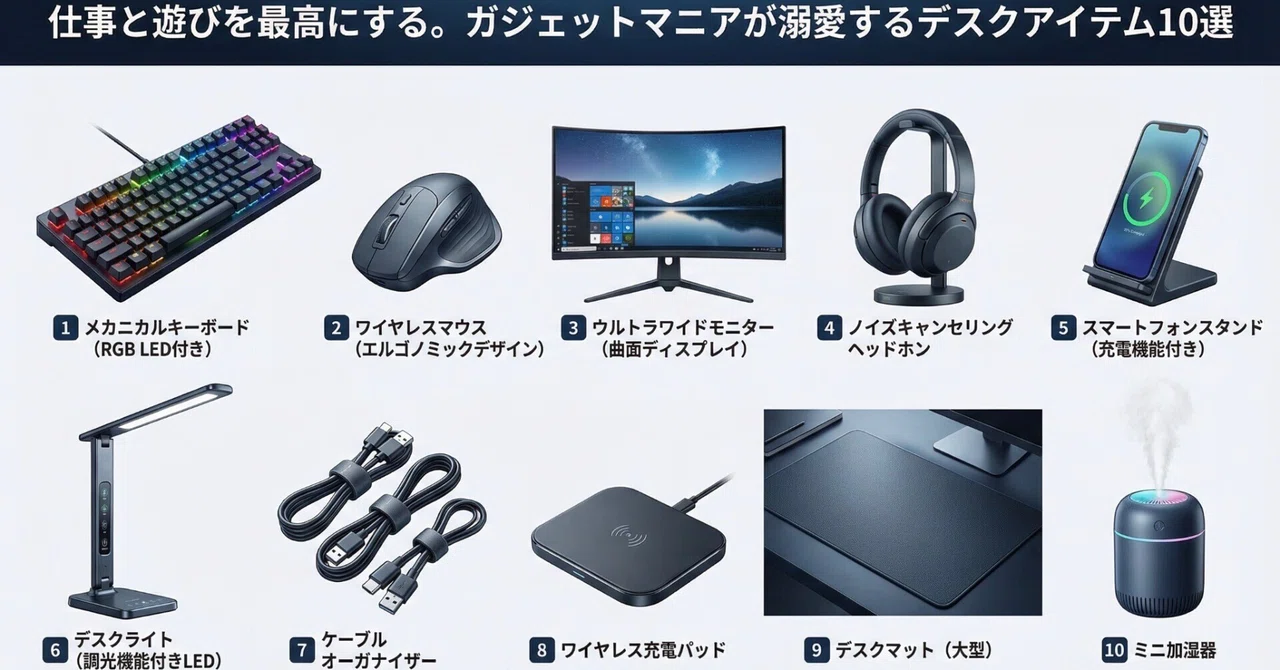 Optimizing Work and Play: 10 Desk Items Loved by Gadget Enthusiasts ...