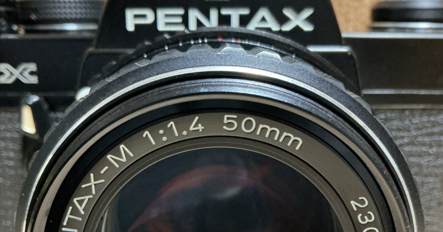 smc PENTAX-M 50mm f1.4のお掃除｜青ビト健やかバイスタンダー