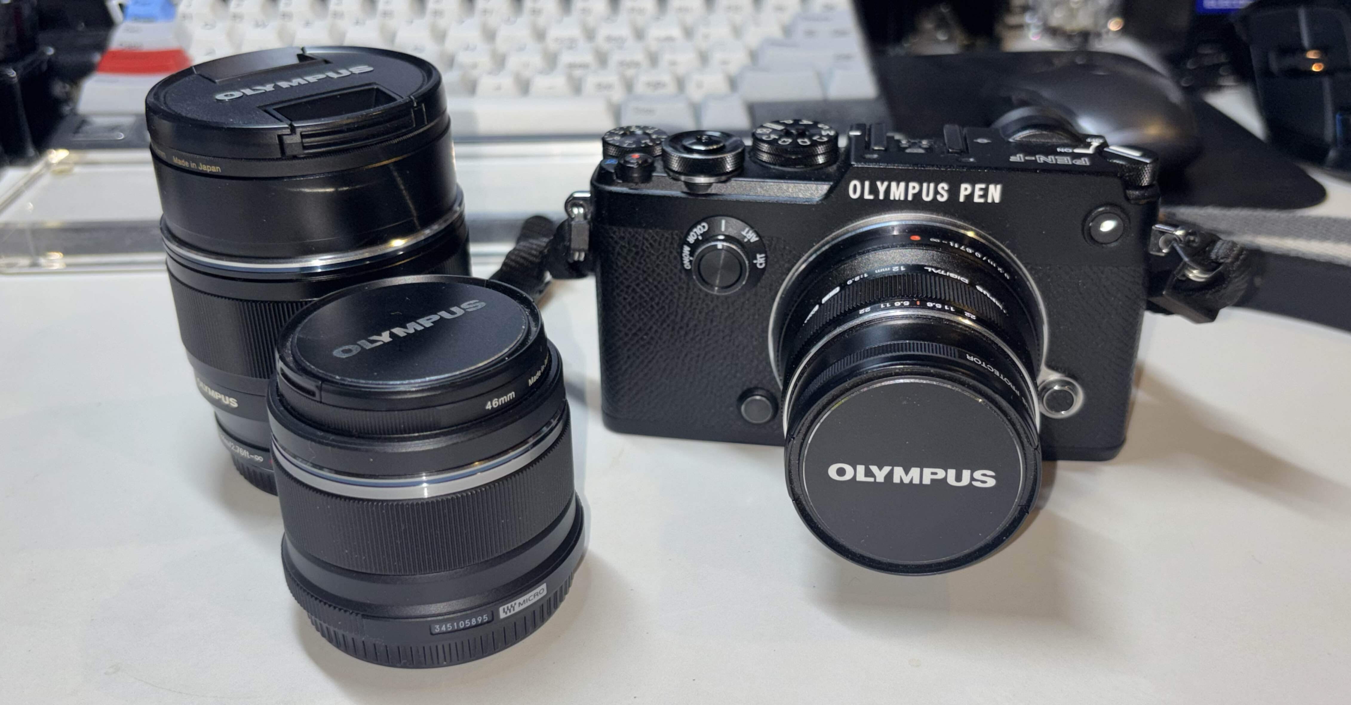 Olympus Pen & Super Ricohflex カメラセット 久々のカメラ｜花舞