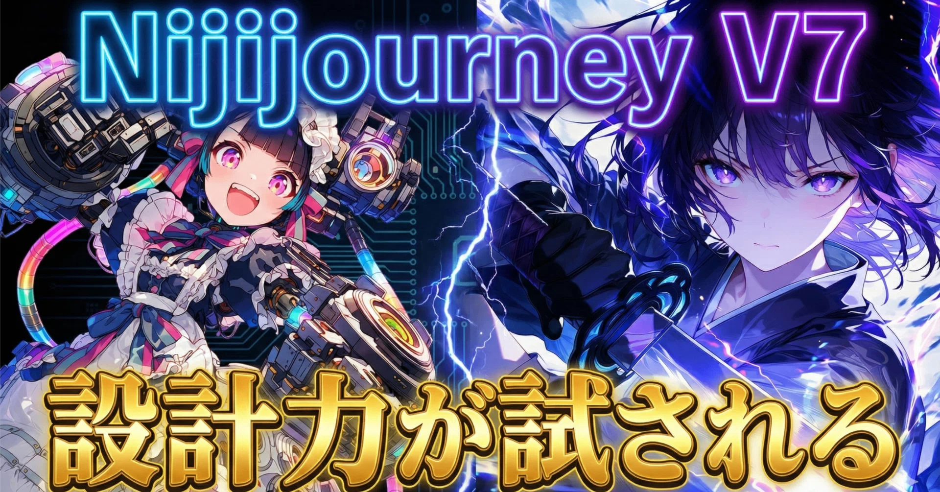 Nijijourney V7特徴と注意点｜プロンプト・sref・モード選択の考え方