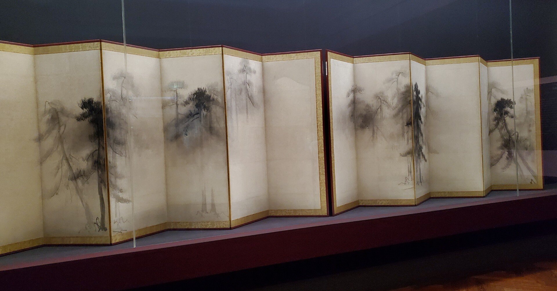 上野に「松林図屏風」を見に行く｜内田S